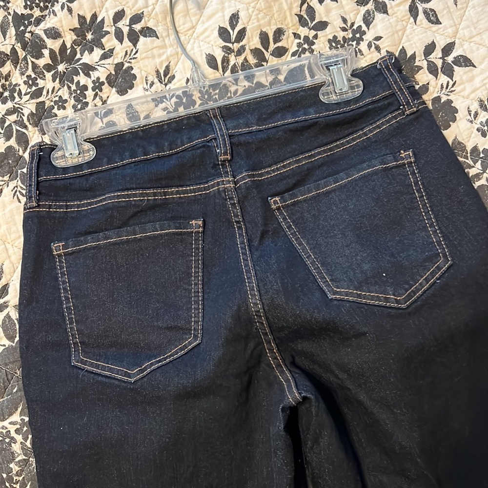 MID RISE STRAIGHT LEG JEANS - Picture 5 of 7